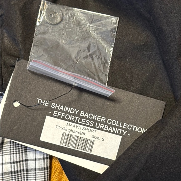 PROJECT‎ 6 NY NWT Maaya Long Black Gingham Poplin Button-Up Shirt Dress Size S - Picture 6 of 16